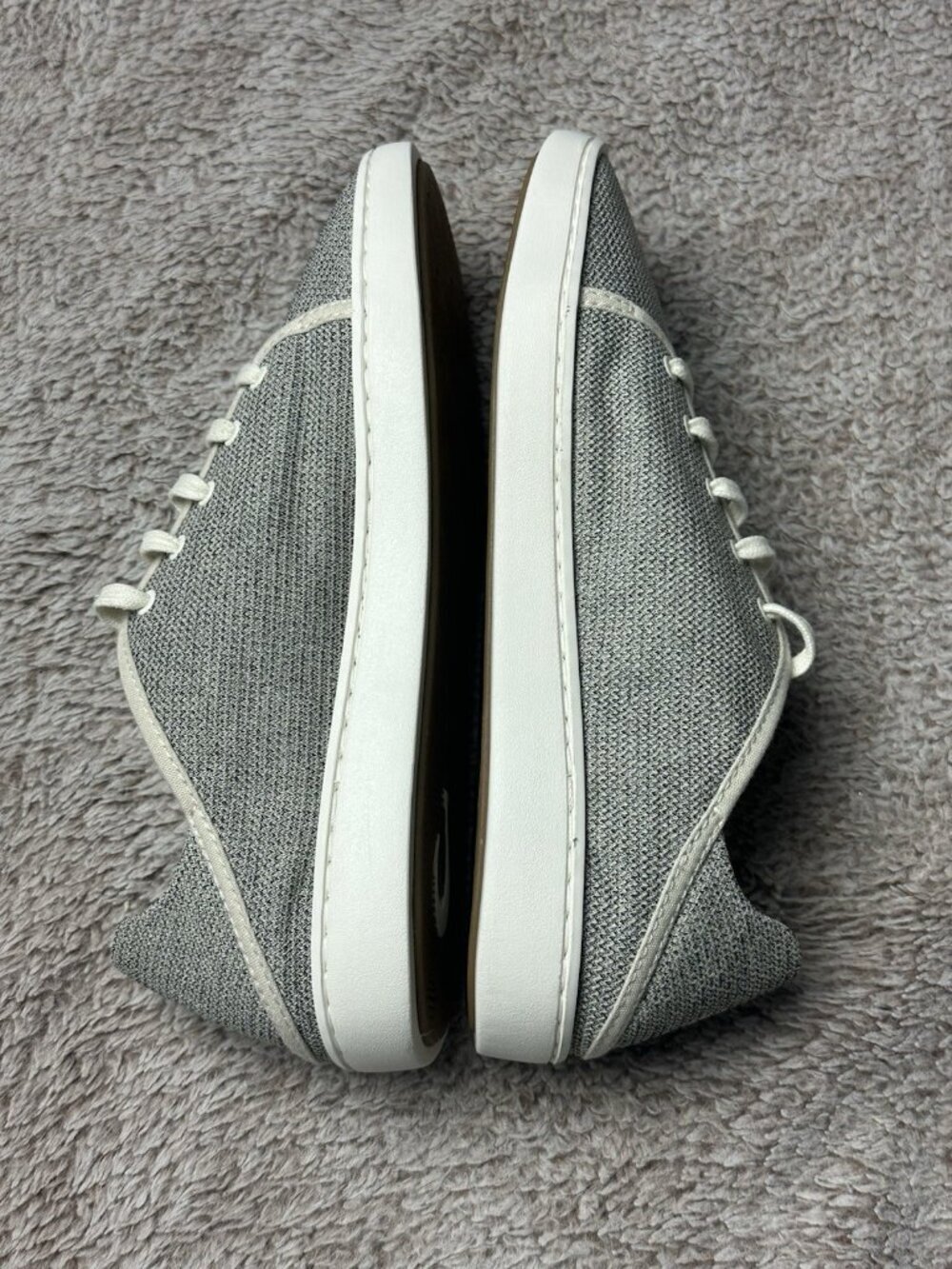 Olukai Pehuea Li Womens Shoes Size 8.5 Tapa White Sand Lace Up Slip On New - Picture 6 of 13